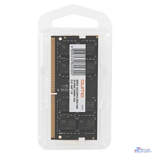 QUMO DDR4 SODIMM 16GB QUM4S-16G3200P22 PC4-25600, 3200MHz OEM/RTL