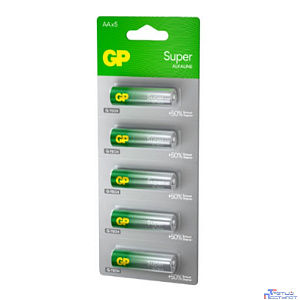 GP 15AA21-2CRSC5 60/600 Super Alkaline G-Tech (5 шт. в уп-ке)