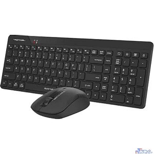 Комплект клавиатура+мышь беспров. A4TECH Fstyler FG2300 Air2 black (USB, slim) (FG2300 AIR2  BLACK)