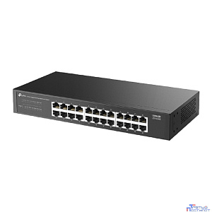 TP-Link LS1024G Коммутатор с 24 гигабитными портами для размещения на столе или в стойке
