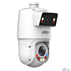 DAHUA DH-SDT4E425-4F-GB-A-PV1 Уличная купольная PTZ IP-видеокамера TiOC с панорамным модулем 4Мп 1/2.8" CMOS, ИК до 30м, LED до 30м, панорамный модуль: 5мм–125мм, ИК до 100м, LED до 50м, IP66