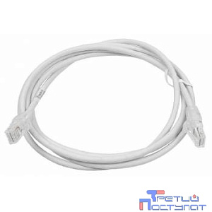 Патч-корд LANMASTER LSZH UTP кат.5e, 5.0 м, белый