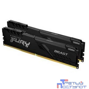 Kingston DDR4 DIMM 8GB Kit 2x4Gb KF432C16BBK2/8 PC4-25600, 3200MHz, CL16