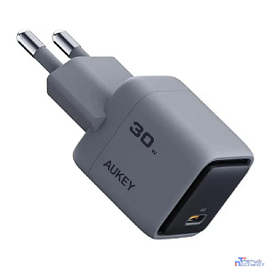 Aukey сетевое зарядное устройство Comet Mini 30W Grey (AWC-PA-C1G)