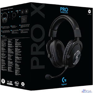 Гарнитура/ Logitech Headset PRO X LIGHTSPEED Wireless Gaming - BLACK (981-000908)