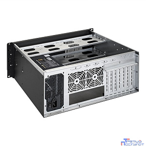 Exegate EX293679RUS Серверный корпус ExeGate Pro 4U300-08 <RM 19", высота 4U, глубина 300, БП 1200PPH-SE 80 PLUS® Bronze, USB>