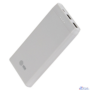 Мобильный аккумулятор Cactus CS-PBFSMT-10000 10000mAh 2.1A 2xUSB белый