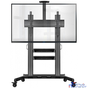 ONKRON TS2811 стойка для телевизора с кронштейном 60"-100", мобильная, чёрная