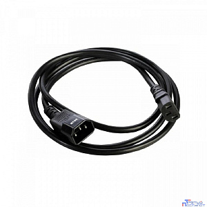 NTSS Шнур питания NTSS для БРП IEC 60320 C13 –  IEC 60320 C14, 3х0.75, 1 м, ГОСТ NTSS-PC13141