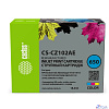 Картридж струйный Cactus CS-CZ102AE № 650 многоцветный (18мл) для HP 1015/1515/1516/2515/2545/2546/2645/3515