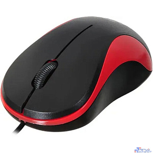 Oklick 115S for Notebooks Black/Red Optical 1000DPI USB [711637]