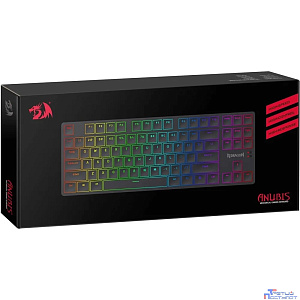 Механическая клавиатура Anubis RGB,тонкая,тихая,87клавиш,б.п. Redragon