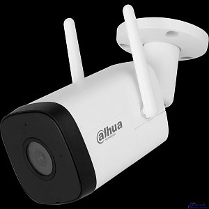 DAHUA DH-IPC-HFW1430DTP-STW-0280B  Уличная цилиндрическая IP-видеокамера 4Мп с Wi-Fi, 1/3” CMOS, объектив 2.8мм, обнаружение людей, ИК 30м, микрофон, IP67 металл, пластик; Wi-Fi 2.4ГГц