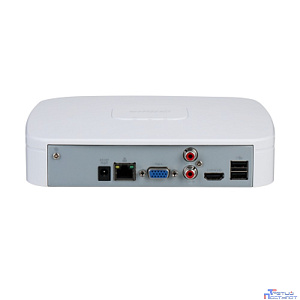 DAHUA DHI-NVR2116-4KS3 16-канальный IP-видеорегистратор 4K и H.265+, ИИ Входящий поток до 144Мбит/с;  1 SATA III до 20Тбайт; 1 HDMI, 1 VGA;1 RJ45 1000Мбит/с