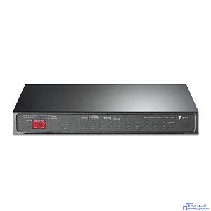 TP-Link TL-SG1210MP Настольный коммутатор с 9 гигабитными портами RJ45 (8 портов PoE+) и комбинированным портом RJ45/SFP