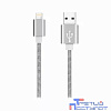 Rexant (18-4247) Кабель USB-A – Lightning для Apple, 2,4А, 1м, в металлической оплетке
