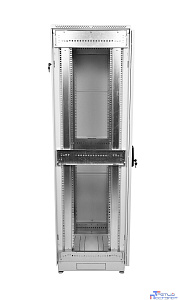 ЦМО Шкаф телекоммуникационный напольный 47U (600x1000) дверь стекло (ШТК-М-47.6.10-1ААА) (3 коробки)