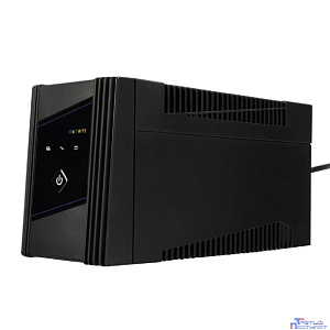 SMARTWATT UPS UNI 850 {линейно-интерактивный, 850/500 ВА/Вт, напольный, LED индикация, Shuko CEE7/4 - 2 шт}