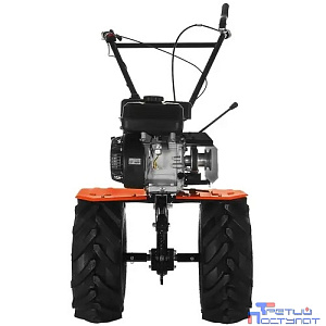 Мотоблок CARVER МТ-70W [01.006.00034] { 7,0 л.с, передачи 2/1, рег.руль, фрезы, колеса ЭКСТРИМ }