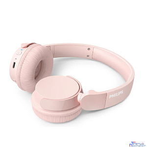 Наушники накладные PHILIPS TAH4209PK/00 Bt 5.3/ 55 hrs/USB-C/быстрая зарядка/функция Dynamic Bass