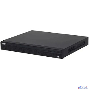 DAHUA DHI-NVR4216-16P-4KS3 16-канальный IP-видеорегистратор с PoE 4K и H.265+, видеоаналитика, входящий поток до 160Мбит/с, 2 SATA III до 20Тбайт