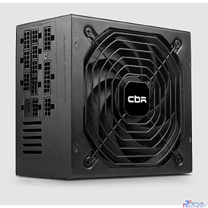 Блок питания CBR ATX 850W 80+ Gold, Full Modular, DC-DC, APFC, 24pin, 1*PCIE5.1(12+4pin), 2*8-pin(4+4P), 3*6+2pin, 5*SATA, 3*IDE, 14cm fan, 1.5м кабель питания, черный [PSU-ATX850-14MG] BOX