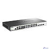 D-Link DGS-1210-28XS/ME/C1A Управляемый L2 коммутатор с 24 портами 100/1000Base-X SFP и 4 портами 10GBase-X SFP+