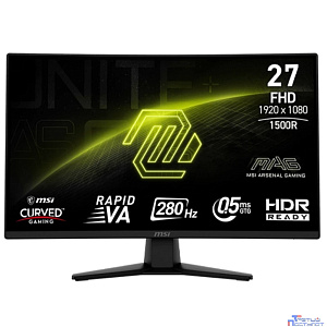 MSI MAG 27" 274CXF черный {VA 1920x1080 280Hz 1ms 16:9 300cd 178/178 HDMI DisplayPort} [9S6-3CE31T-012]