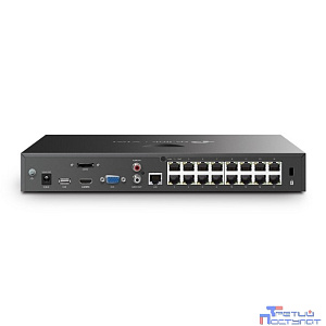 TP-Link VIGI NVR2016H-16MP 16-канальный сетевой видеорегистратор с поддержкой PoE+