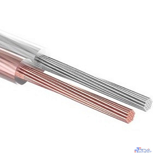 Rexant 01-6306 Кабель акустический, 2х1.50 мм2, прозрачный SILICON, 100 м.