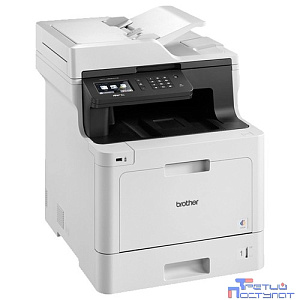 Brother MFC-L8690CDW МФУ, A4, цвет., 31стр/мин, 512Мб, дуплекс, ADF50,GigaLAN, WiFi, USB (старт.картр.3000/1800стр) (MFCL8690CDWR1/MFCL8690CDWG1)
