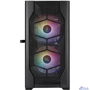 1STPLAYER Корпус DK D4-M FRGB Black / mATX / 2x140mm & 1x120mm FRGB fans / D4-M-BK-2F1P-1F1