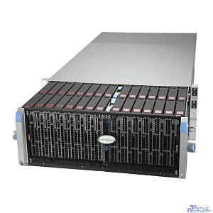 Платформа системного блока SuperMicro SSG-640SP-E1CR60 4U, 2x LGA4189 up to 205W, 16x DIMM DDR4 3200MHz, 60x 3.5" SAS3/SATA3 expander based backplane, 2x 2.5" SAS3/SATA3 rear, 2x 10GBase-T, AOM-S3616-