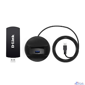 D-Link DWA-192/RU/B1A  Беспроводной двухдиапазонный USB 3.0 адаптер AC1900 с поддержкой MU-MIMO