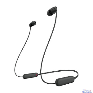 Sony WI-C100 черный беспроводные bluetooth шейный обод