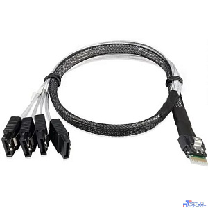 Supermicro CBL-SAST-1275-100 Кабель интерфейсный Slim SAS/SATA