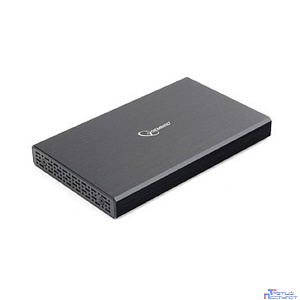 Gembird EE2-U3S-55 Внешний корпус 2.5" чёрный, USB 3.0, SATA, до 2 Тб, алюминий