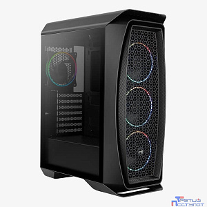 Корпус ATX Aerocool Aero One Eclipse-G-BK-v1, Midi-Tower, без БП,  черный [accm-pb17143.11]