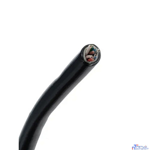 5bites Кабель US5500-305APE витая пара UTP / SOLID / 5E / CCAG / PVC+PE / BLACK / OUTDOOR / DRUM / 305M