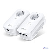 TP-Link TL-PA8033P KIT AV1300 Комплект гигабитных Powerline-адаптеров со встроенной розеткой