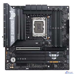 ASUS TUF GAMING B860M-PLUS WIFI (Socket 1851, ATX, 4xDDR5(256GB), DP/HDMI, 1xPCIe 5.0x16/1xPCIe 4.0x16/1xPCIe 4.0x1, 1xLAN(2.5GbE), Wi-Fi7, BT, 4xSATA 6Gb/s, 3xM.2, 1xType-C, 5xUSB 3.2, 2xUSB 2.0)