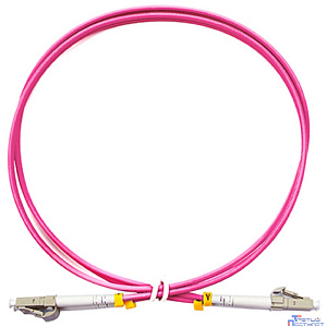 CABEUS FOP-50-OM4-LC-LC-1M ШНУР ОПТИЧЕСКИЙ DUPLEX LC-LC 50/125 MM OM4 1М LSZH