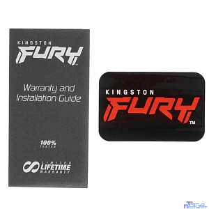 Память оперативная/ Kingston 32GB 4800MT/s DDR5 CL38 SODIMM (Kit of 2) FURY Impact PnP KF548S38IBK2-32
