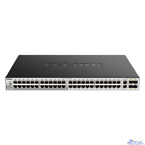 D-Link DGS-3130-54TS/B1A PROJ Управляемый L3 стекируемый коммутатор с 48 портами 10/100/1000Base-T, 2 портами 10GBase-T и 4 портами 10GBase-X SFP+