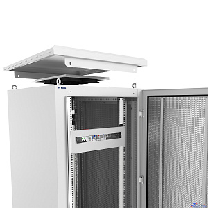 NTSS Шкаф напольный климатический NTSS RT 18U (ШхВхГ) 600x1170x600 мм, 4 профиля 19, с обогревом 250W и вентиляцией, IP55, серый RAL 7035 NTSS-RT18U6060H250VIP55