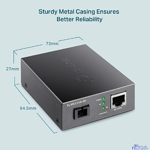 TP-Link FC111A-20 Медиаконвертер WDM 10/100 Мбит/с