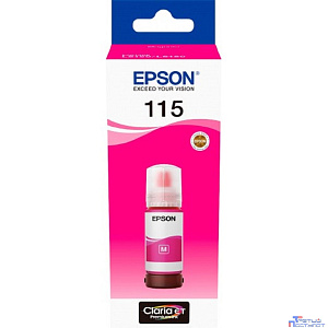 EPSON C13T07D34A  Контейнер 115 с пурпурными чернилами для L8160/L8180