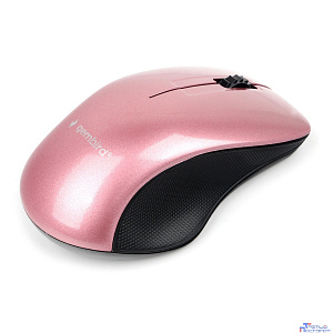 Gembird MUSW-370 {Мышь беспроводная, розовый, 2.4ГГц, 2кн+колесо-мышка, 1000 DPI, оптический}