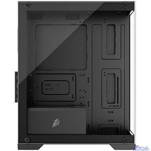 1STPLAYER MIKU Mi2 Black / mATX / 3x120mm LED fans / Mi2-BK-3F1