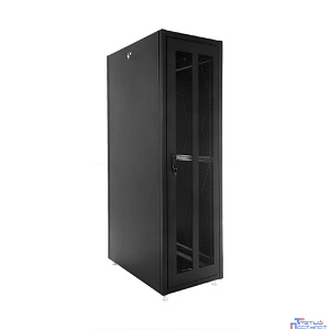 ЦМО Шкаф телекоммуникационный напольный ЭКОНОМ 48U (800 x 1000) дверь перфорированная 2 шт., цвет черный [ШТК-Э-48.8.10-44АА-9005]